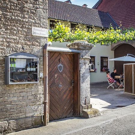 Weingut Knauer Apartment Dettelbach Ngoại thất bức ảnh